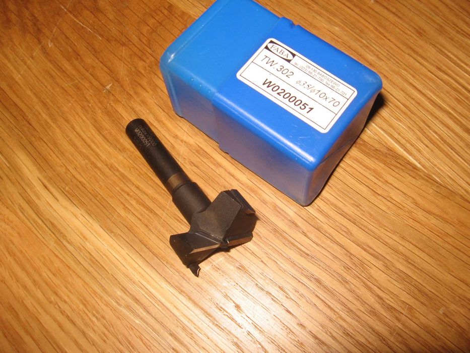 Wiertło puszkowe lewe FABA 35mm , frez .