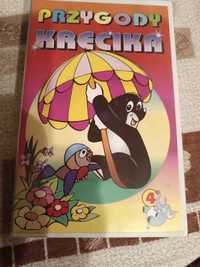 Kaseta VHS -Przygody Krecika 4