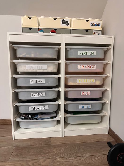 Regał Trofast Ikea, bez pojemników, biały