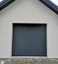 ANTRACYT 3000X2120 Z NAPĘDEM Brama garażowa segmentowa ocieplana
