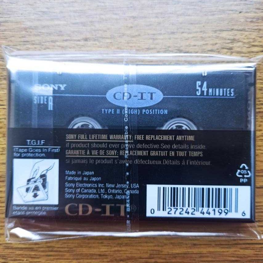 Аудио кассета SONY CD IT 54