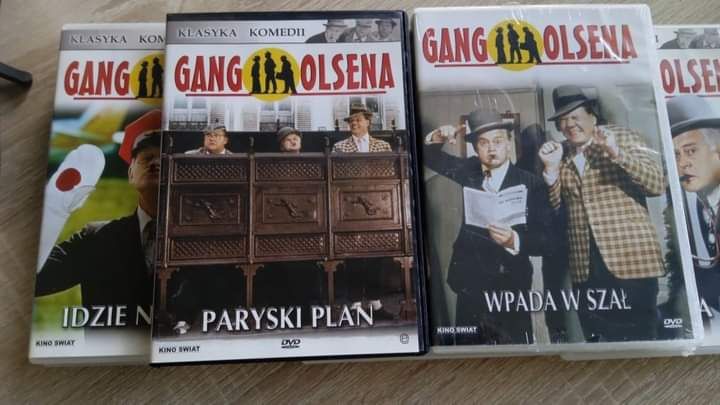 Gang Olsena 5 dvd + 10dvd GRATIS