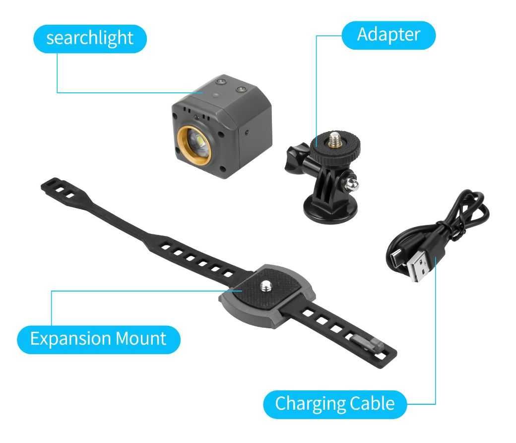 Lampa stroboskop LED uniwersalny dron DJI Xiaomi Hubsan Autel Syma