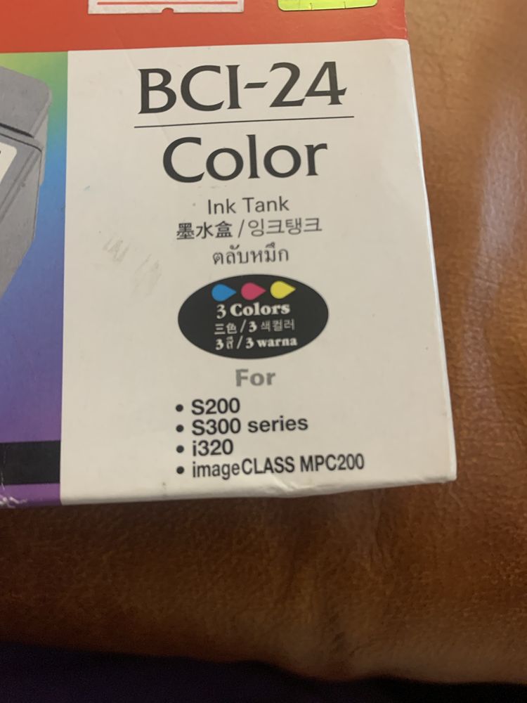 Оригінальний картридж canon bci-24 S200, S300, i320, imageClass MPC200