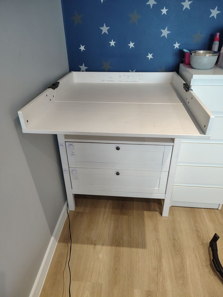 IKEA SUNDVIK komoda z przewijakiem biała