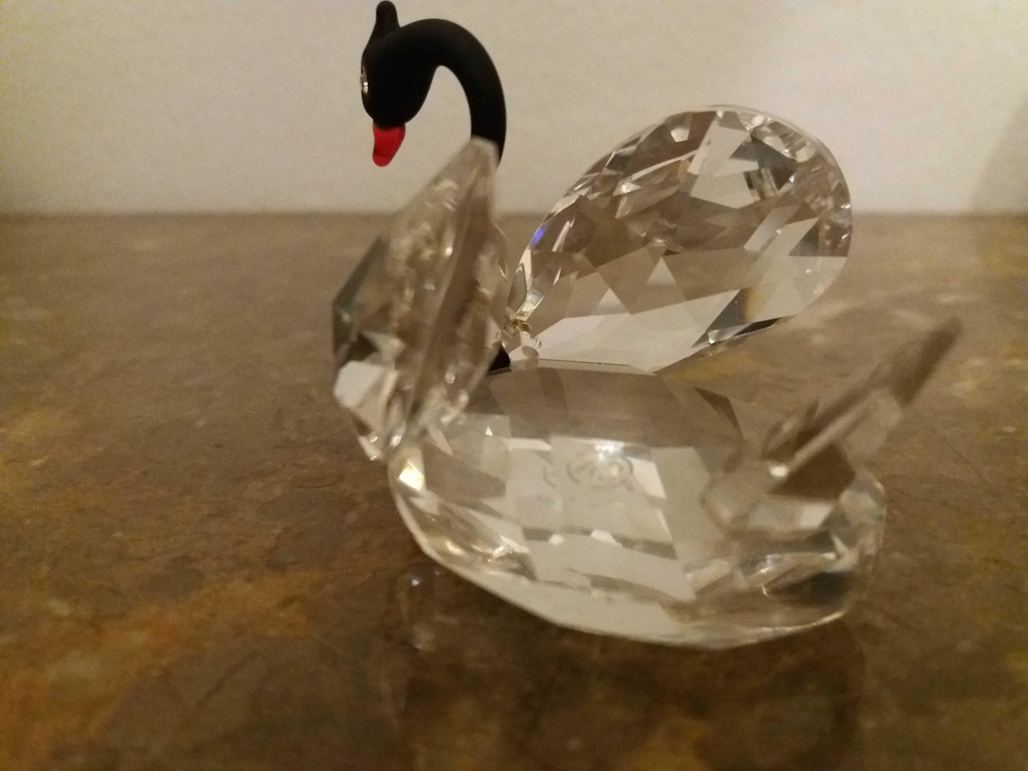 1 Cisne em cristal da Bohemia