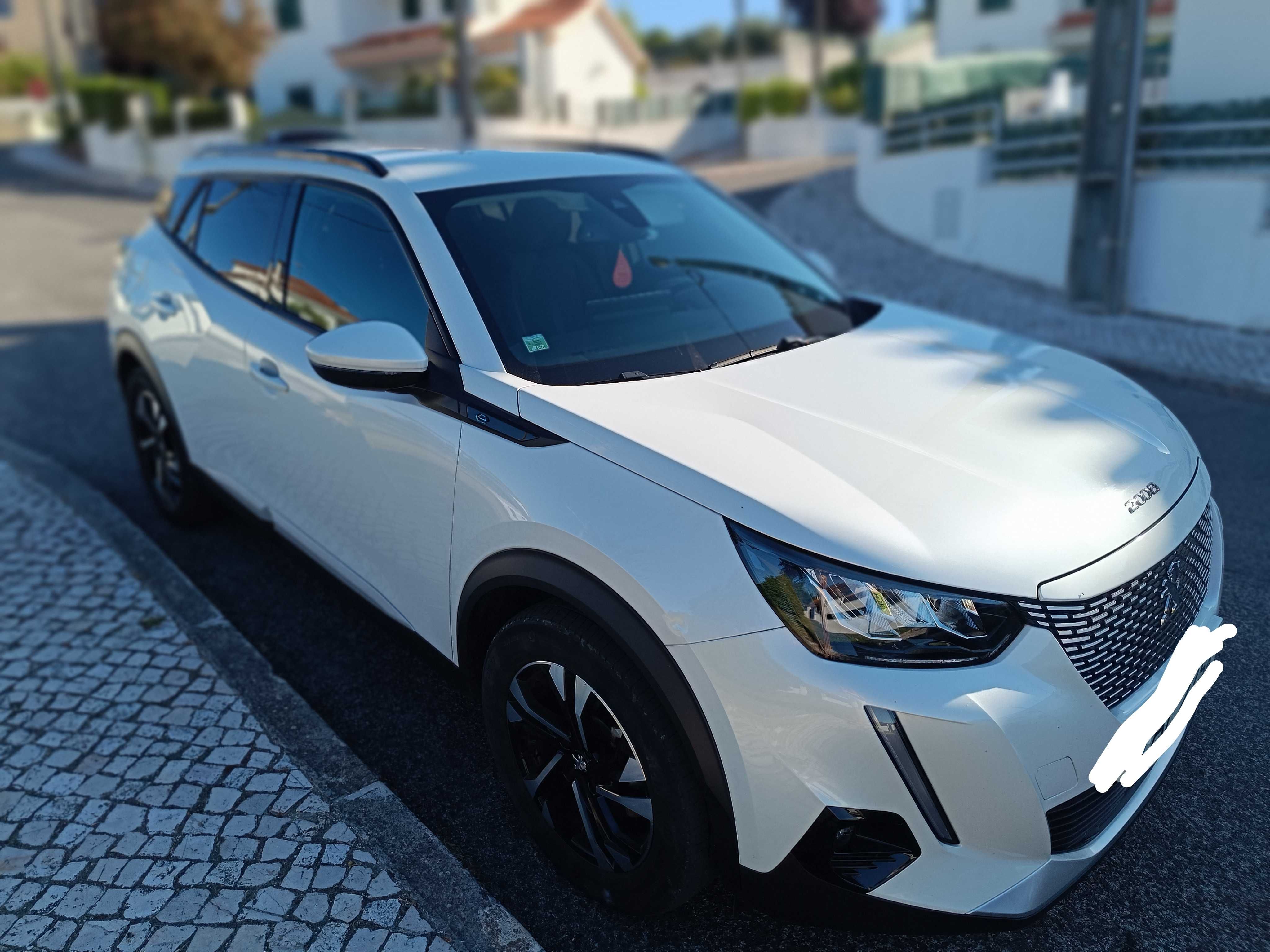 Peugeot 2008 Pack Allure - Elétrico de 2021 - Branco perola (lindo)