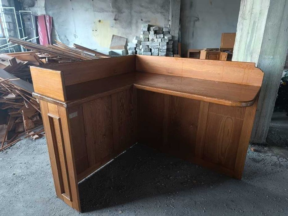 Lada Recepcyjna z Drewna