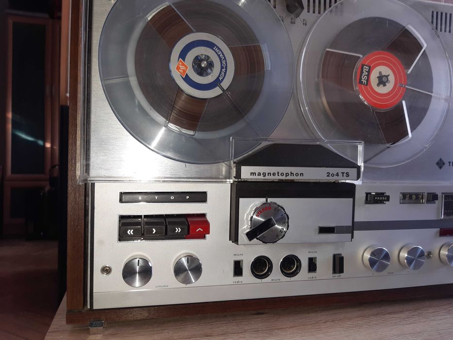 Magnetofon szpulowy Telefunken  204 TS