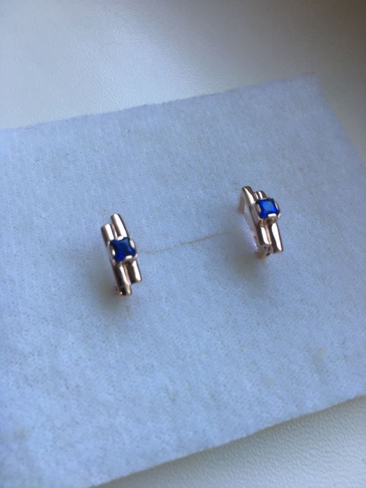 Серьги золотые красивые