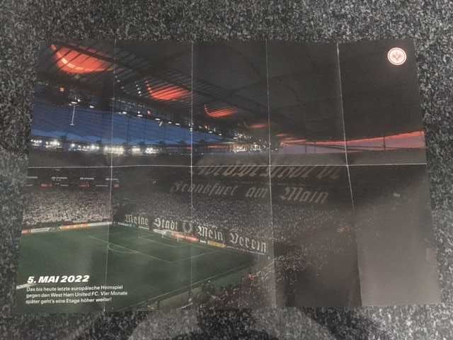 Liga dos Campeões -Frankfurt vs Sporting -Programa Oficial - 2022/2023