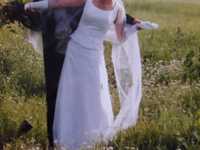Suknia ślubna z fancuskiej koronki