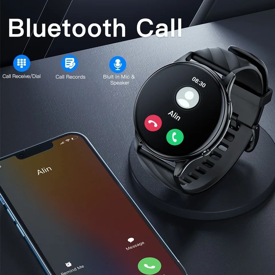 Damski zegarek, smartwatch NFC
