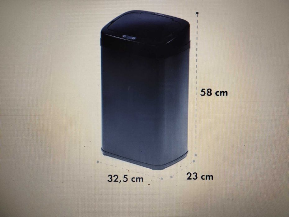 Cleansmann kosz na śmieci 30l,czujnik