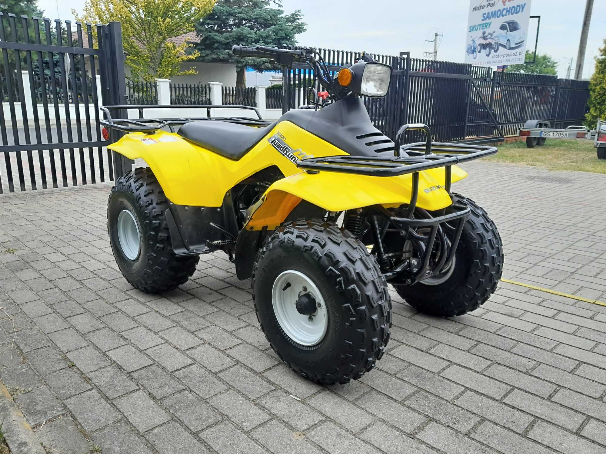 Suzuki lt 160 quad runner salon pl jak nowy grizzly mxu 150 unikat 125