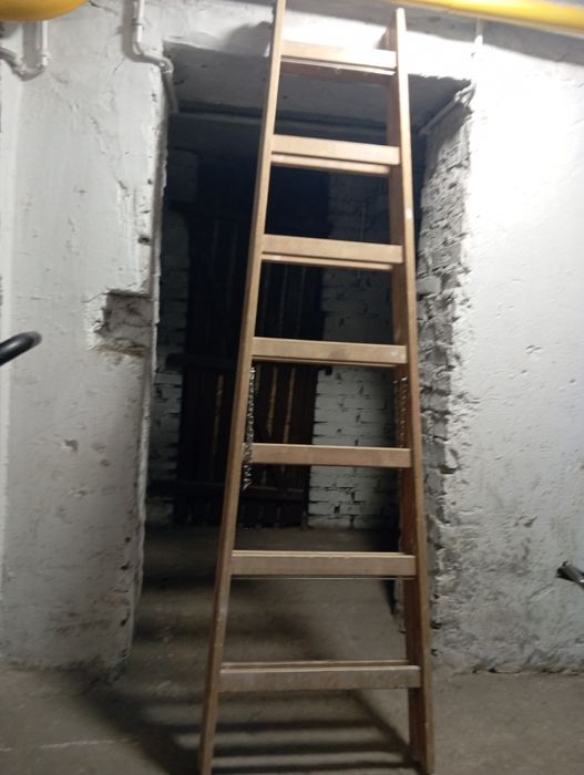 Drewniana drabina Dekra