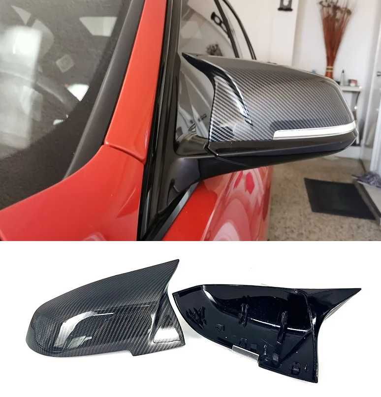OBUDOWY LUSTEREK DLA BMW F20 F21 F30 F31 F32 F36 m look ala carbon