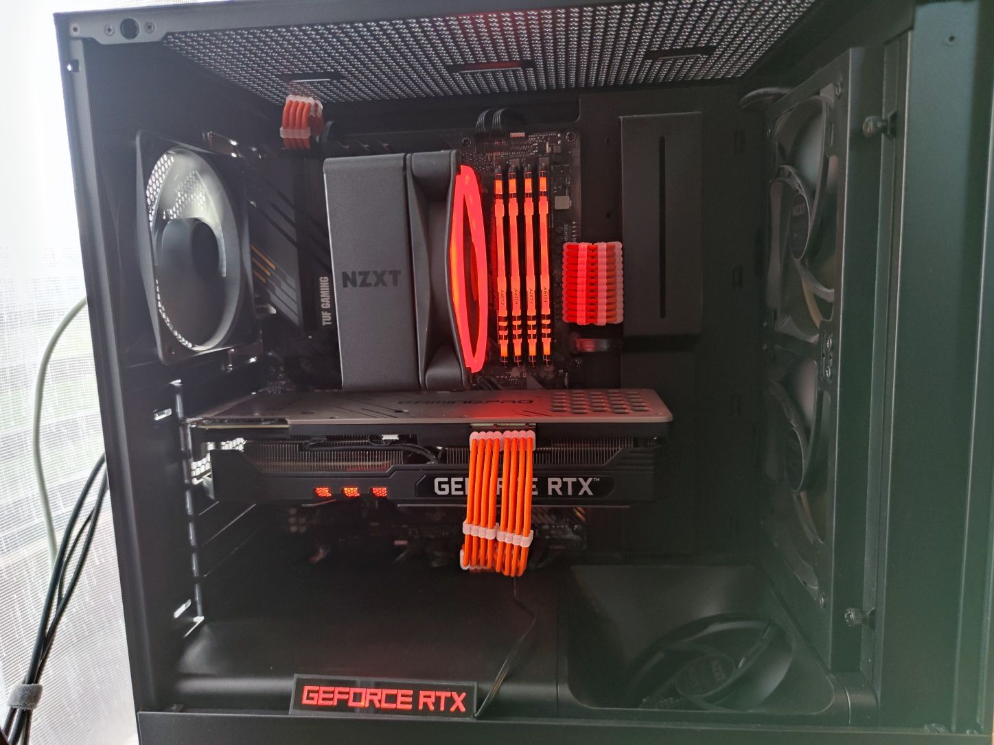 PC gamingowy RTX 3080 Ryzen 5600x 32gb ram NZXT clean look