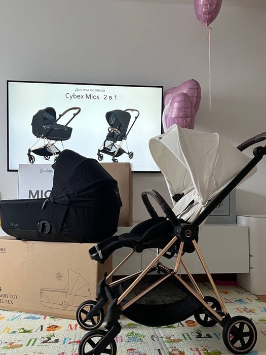 ‼️Найнижча ціна сайту‼️ за ідеальний візочок Cubex mios 2в1 4.0. 2024р
