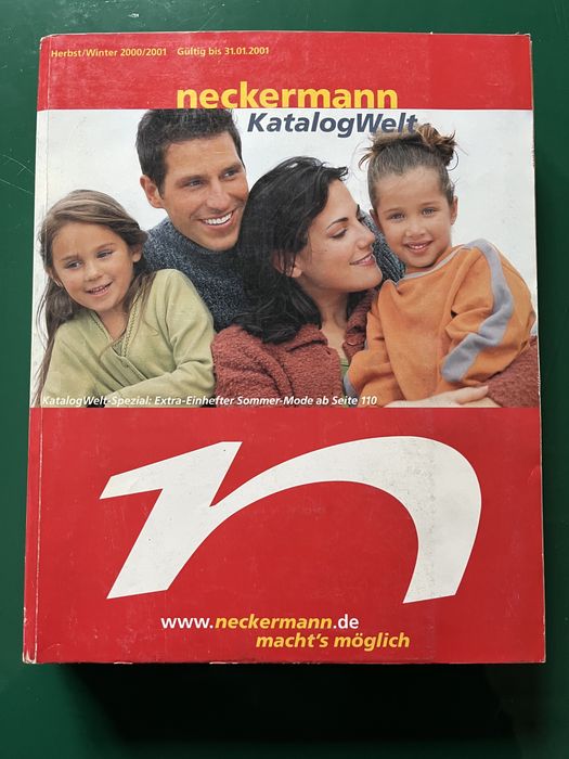 Katalog Neckermann jesień/zima 2000/2001