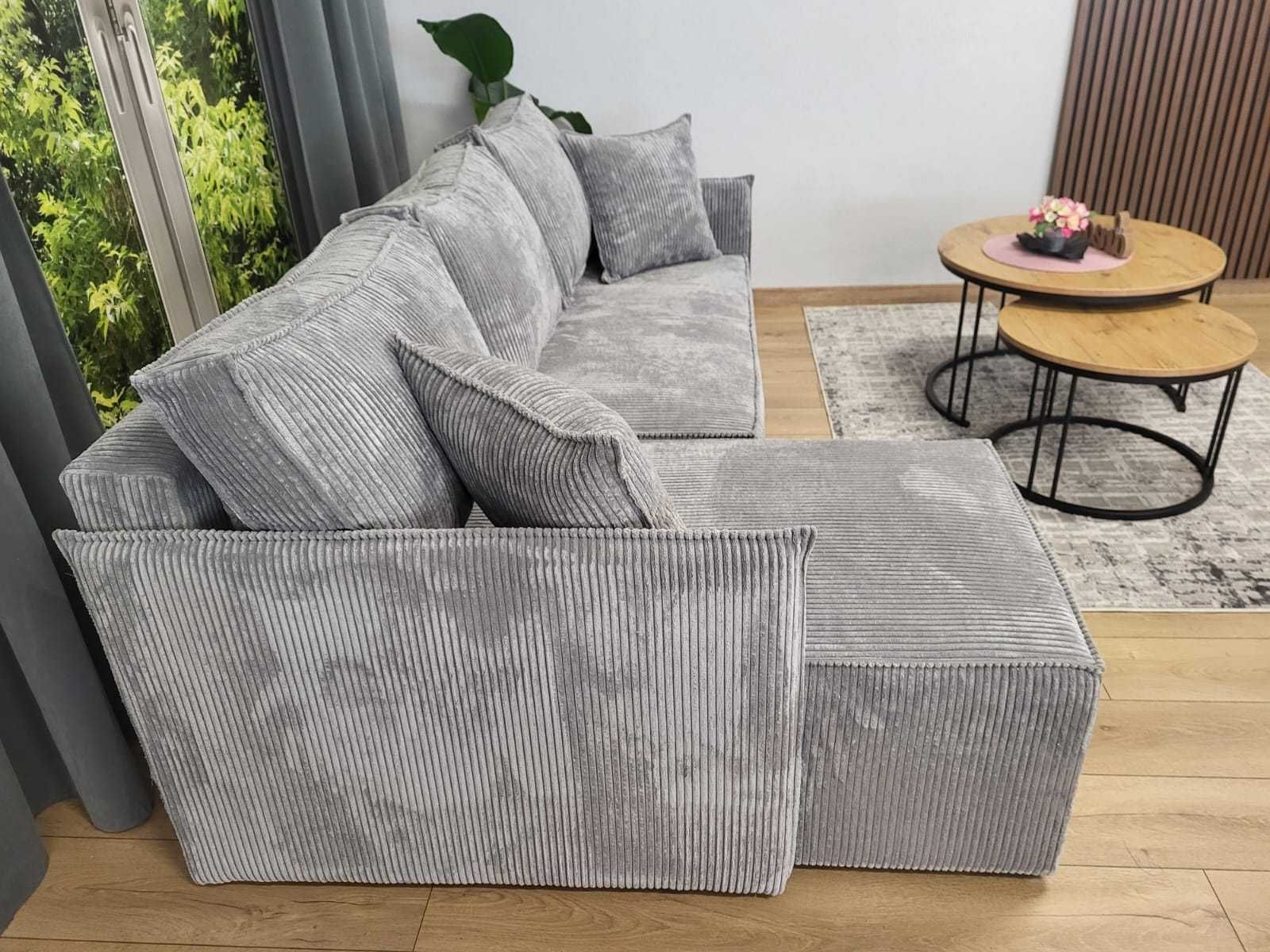 Narożnik FABIO II sprężyna BONELL DOSTAWA rogówka łóżko sofa +GRATIS