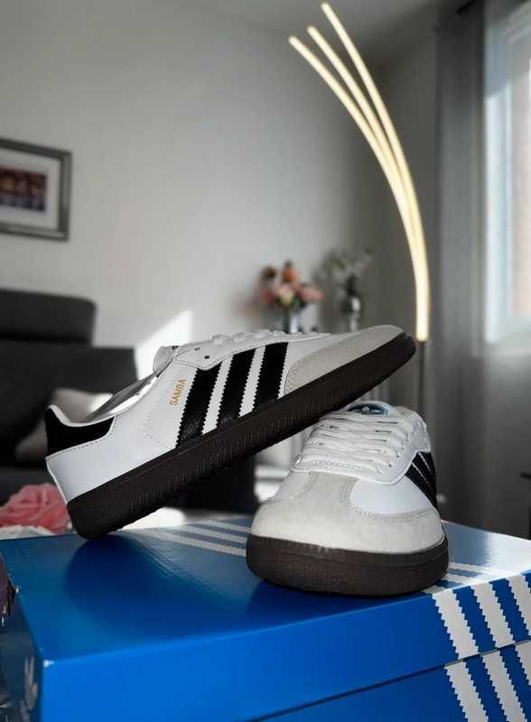 Biały\SambaOG*adidas^B75806*|nowy UnisexTrampki.38