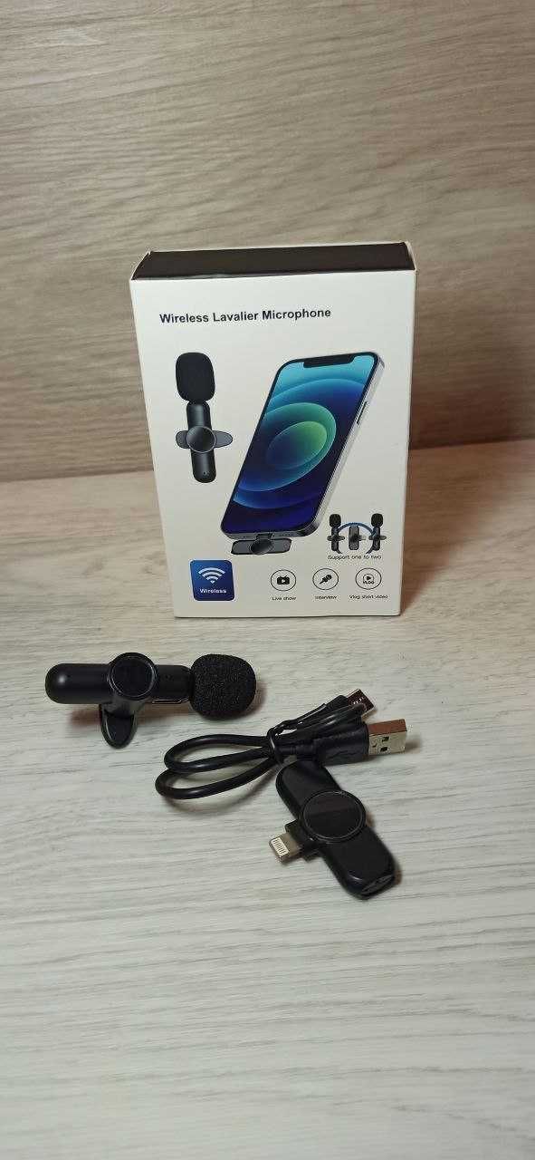 Микрофон - петличка беспроводная Bluetooth K8