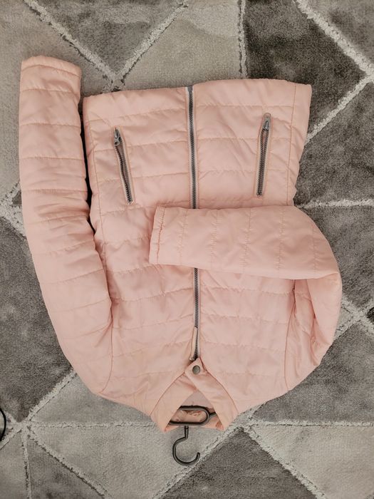 Kurtka damska pudrowy róż, rozmiar S/36,