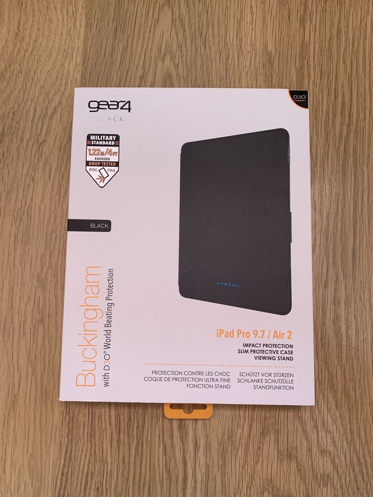 Obudowa na iPad Pro 9.7/Air 2 gear4 black
