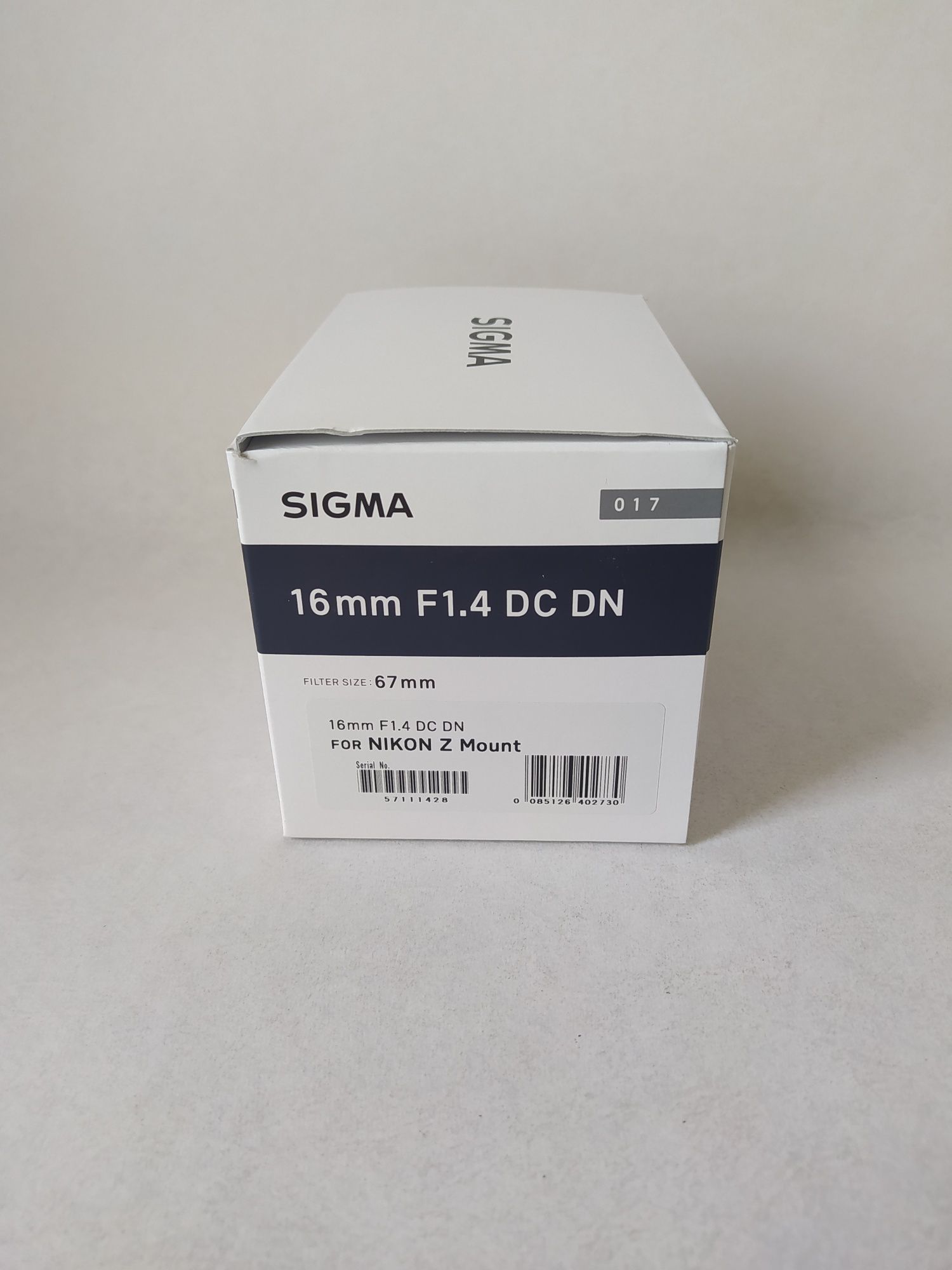 Об'єктив Sigma AF 16mm f/1,4 DC DN C (Nikon Z) Новий!