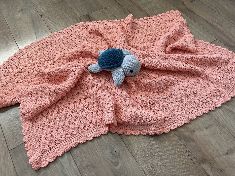 Kocyk szydełkowy dla dziecka