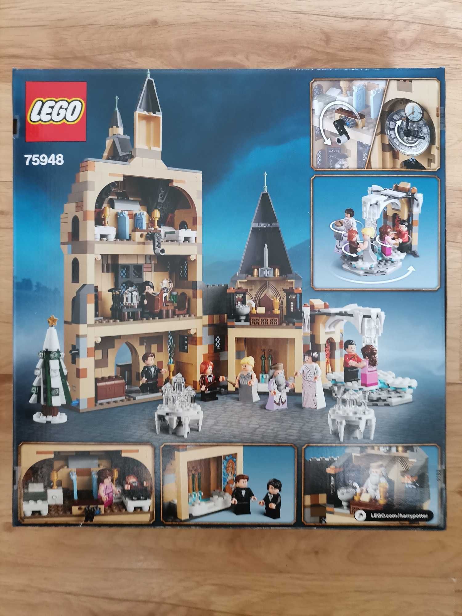 Nowe klocki LEGO 75948 Harry Potter - Wieża zegarowa na Hogwarcie