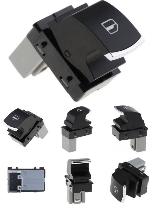 Рамка та кнопки склопідіймача VW Passat B7/B8 USA NP3001+VW7010+VW7006