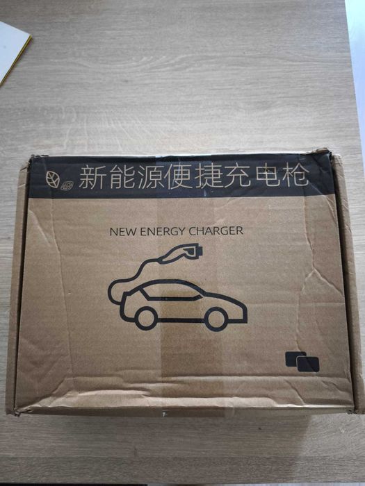 EV Carregador portátil carro type2 conector 8A/16A 1 fase 3.5kw 3m