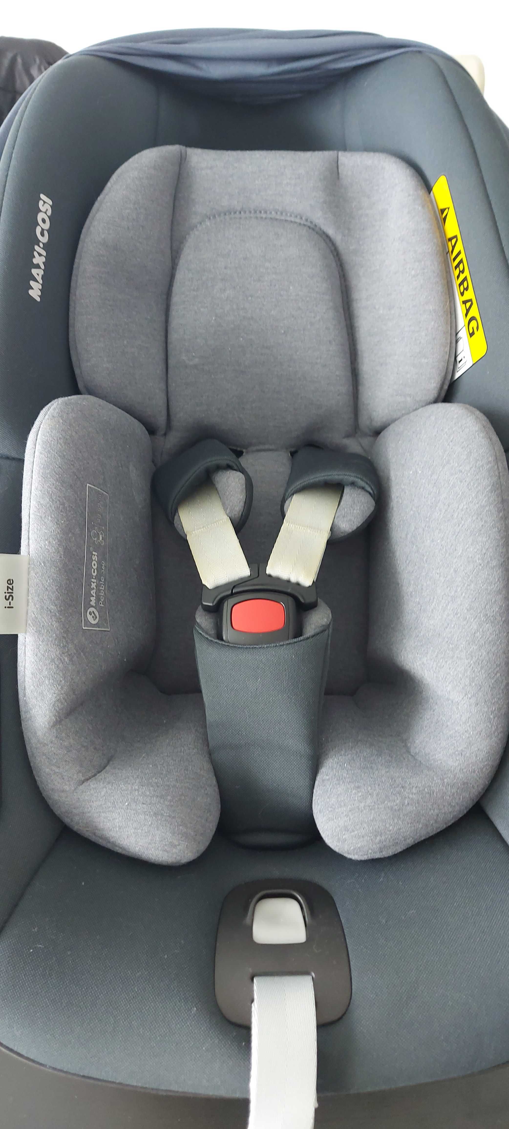 Ovo Maxi-Cosi Pebble 360 e carrinho Lila SP