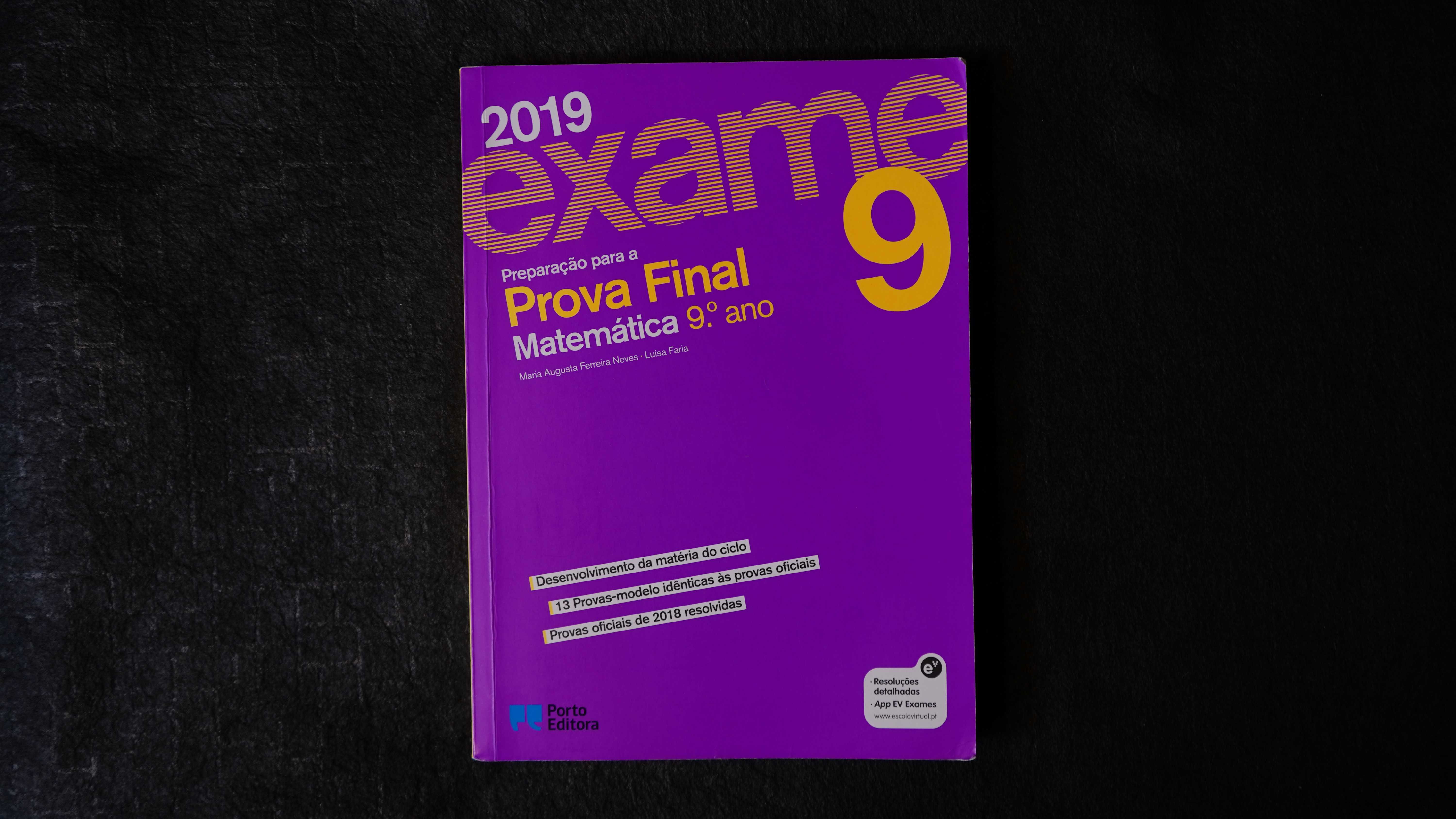 Livro de Exames 9ºano - 2019