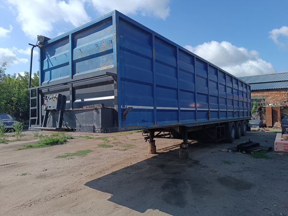 Зерновоз 60кубів, євро палети, полупричіп