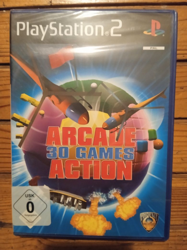 Arcade Action 30 games PS2 nowa w folii