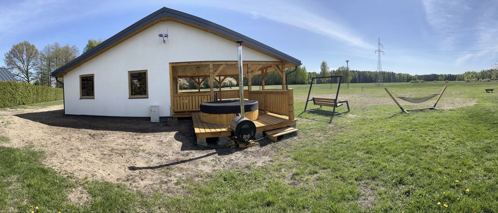 Domek całoroczny ,wynajem,nocleg,balia,sauna,wieczór przy kominku