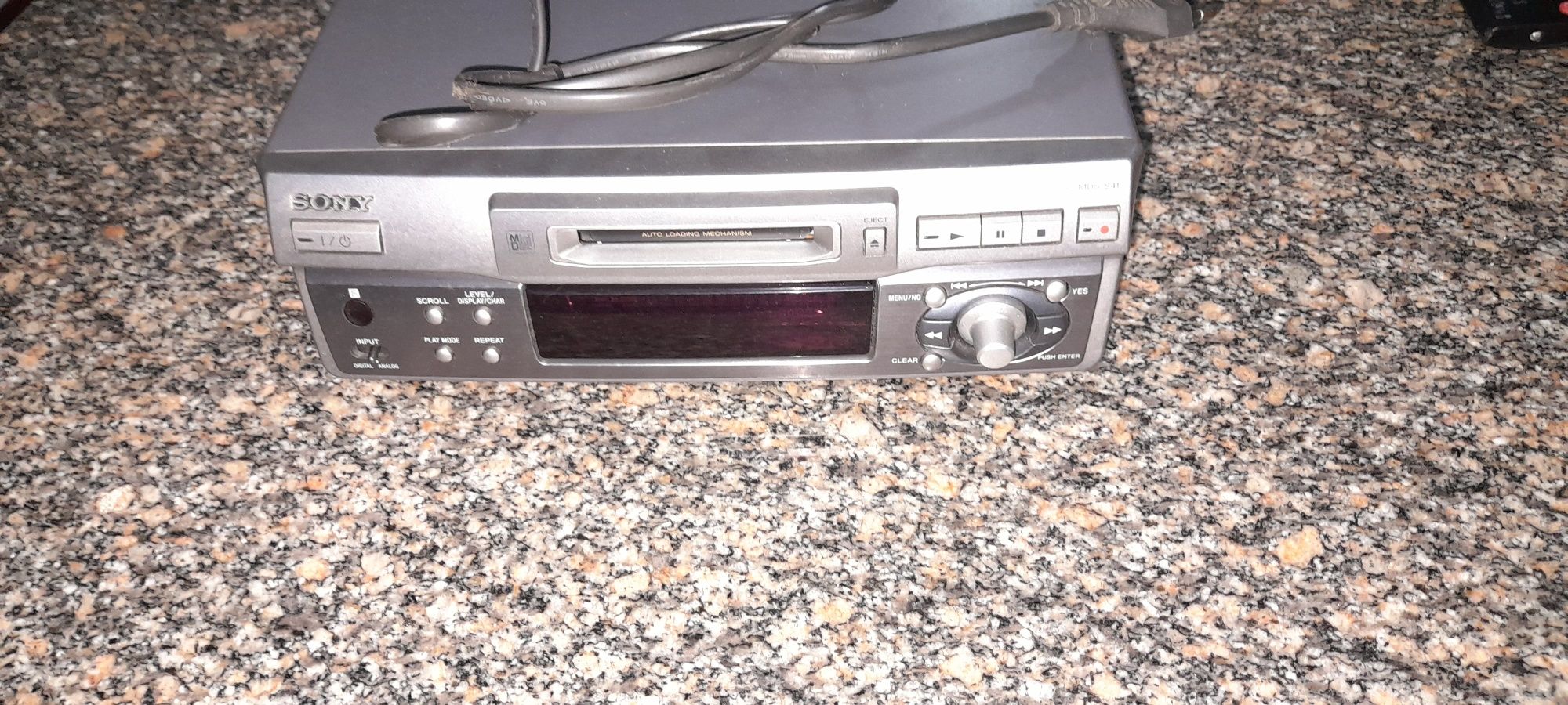 Minidisc sony avariado