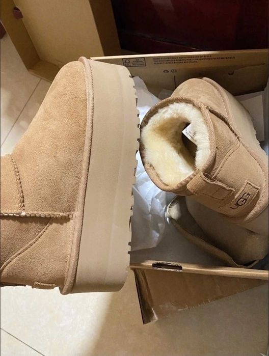 UGG Classic Ultra Mini Platform Boot Chestnut R.39