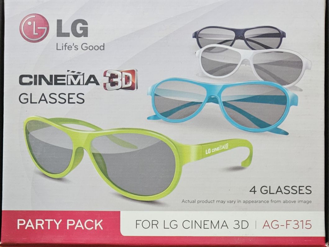 Okulary 3d  LG AG-F315