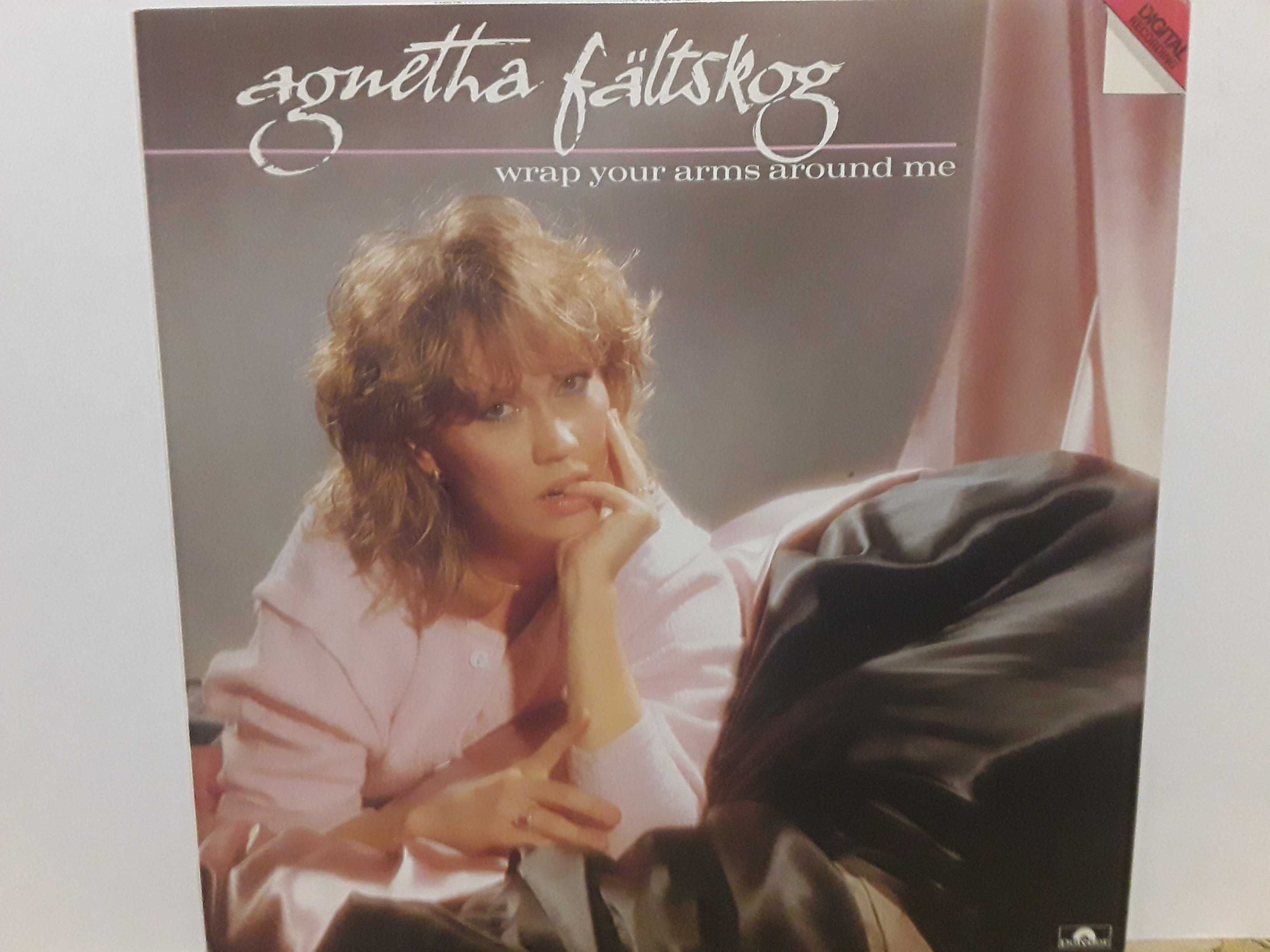 Виниловая пластинка Agnetha Faltskog  Wrap Your Arms Around Me  1983г.