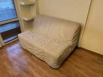 LYCKSELE łóżko/sofa rozkładana z pokrowcem 140/188
