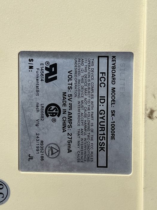 Klawiatura Optimus retro