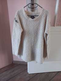 Sweter Reserved kremowy