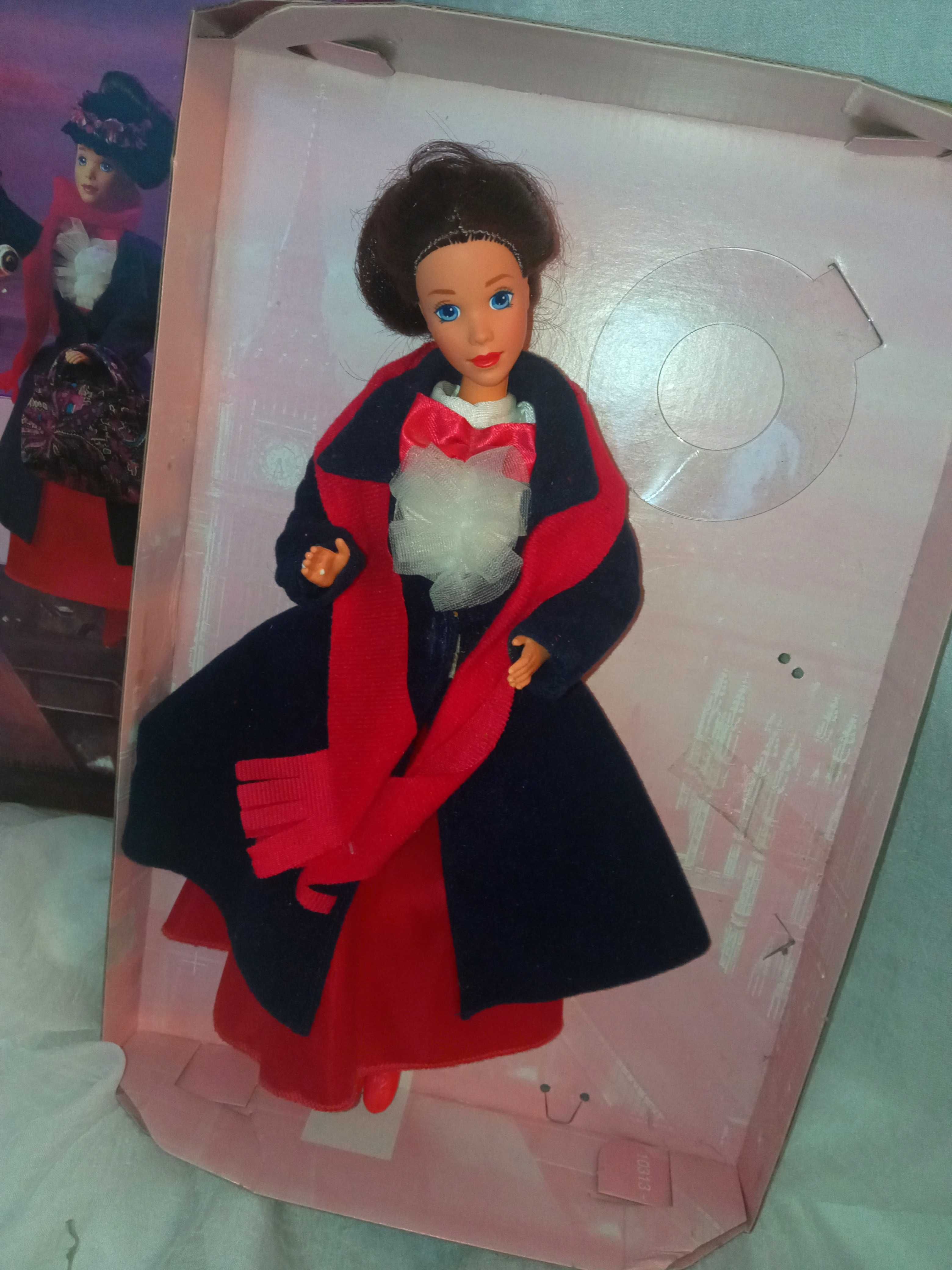 Mary Poppins Walt Disney Mattel lalka Barbie w pudełku 1993 z kolekcji