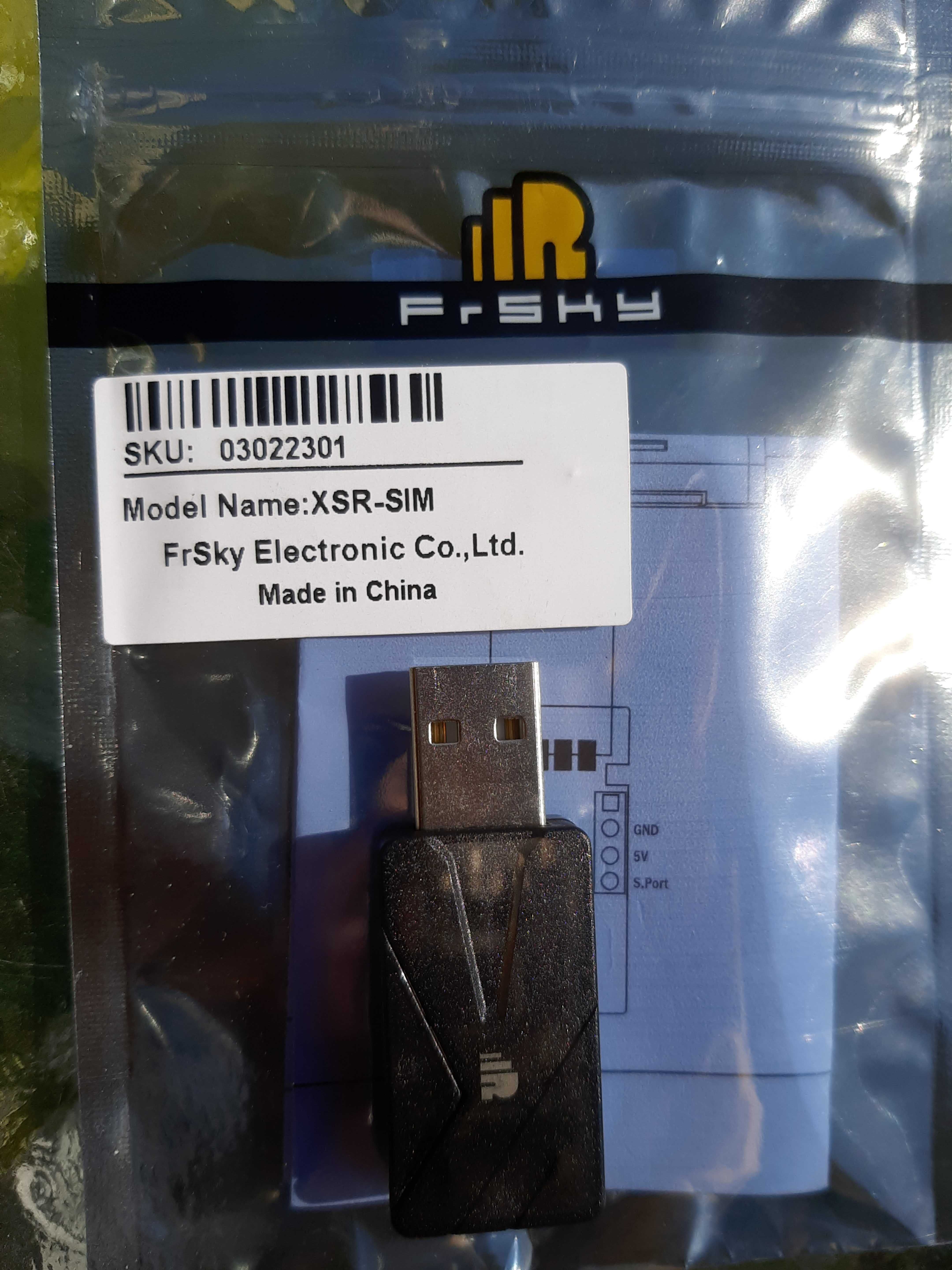 Бездротовий USB симулятор FrSky XSR-SIM