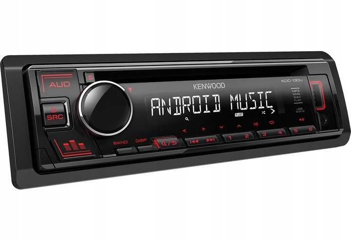 Radio samochodowe Kenwood KDC-130UR CD AUX USB Android MusicPlayback
