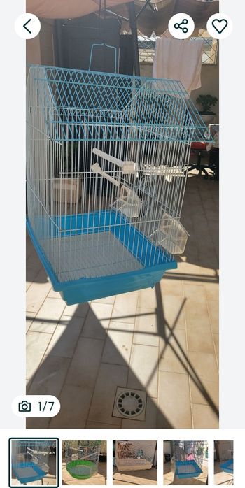 Gaiolas de vários tamanhos